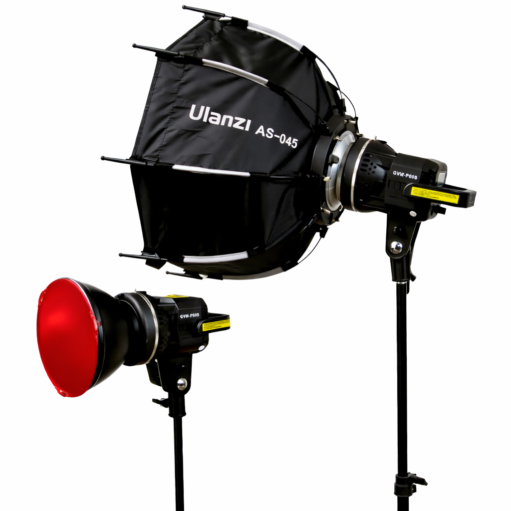 Kit P80S II GVM con Octabox Ulanzi 45cm