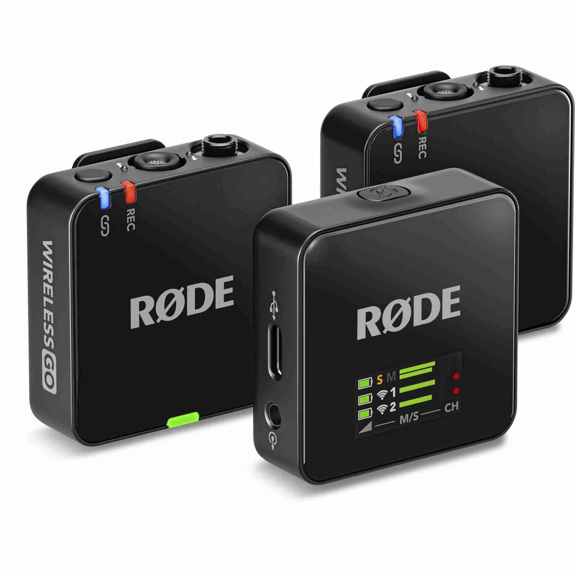 Micrófono Inalámbrico RØDE Wireless GO III Dual Negro para Cámara y Celular