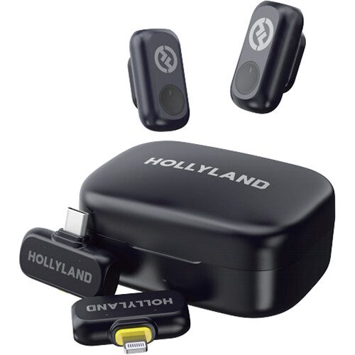 Micrófono Dual Hollyland LARK A1 Duo Combo Inalámbrico