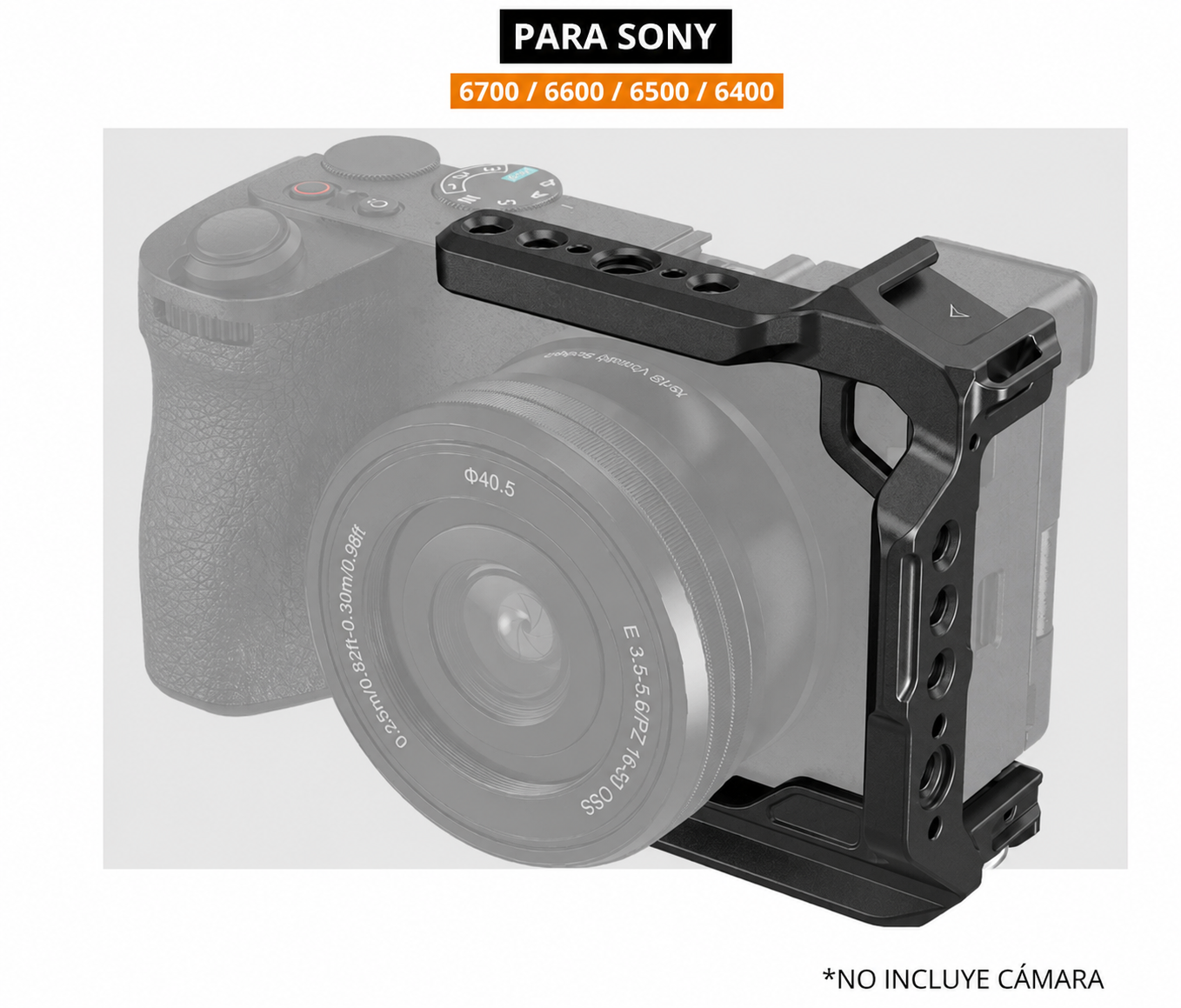Media Jaula Smallrig Para Sony Alpha 6700 / 6600 / 6500 / 6400 4337