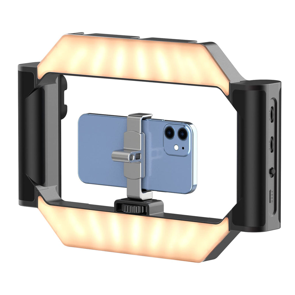 Jaula con LED Soporte Ulanzi U-Rig para Celular