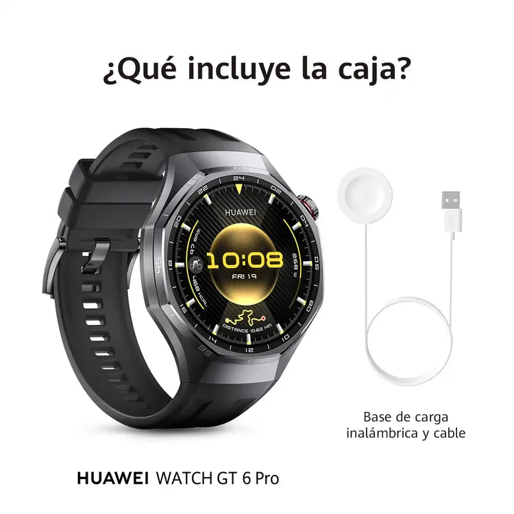 RELOJ HUAWEI WATCH GT 6 PRO NEGRO
