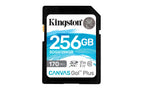 MEMORIA SD 256 GB KINGSTON CANVAS GO PLUS 4K A2 U3 V30 200 MB
