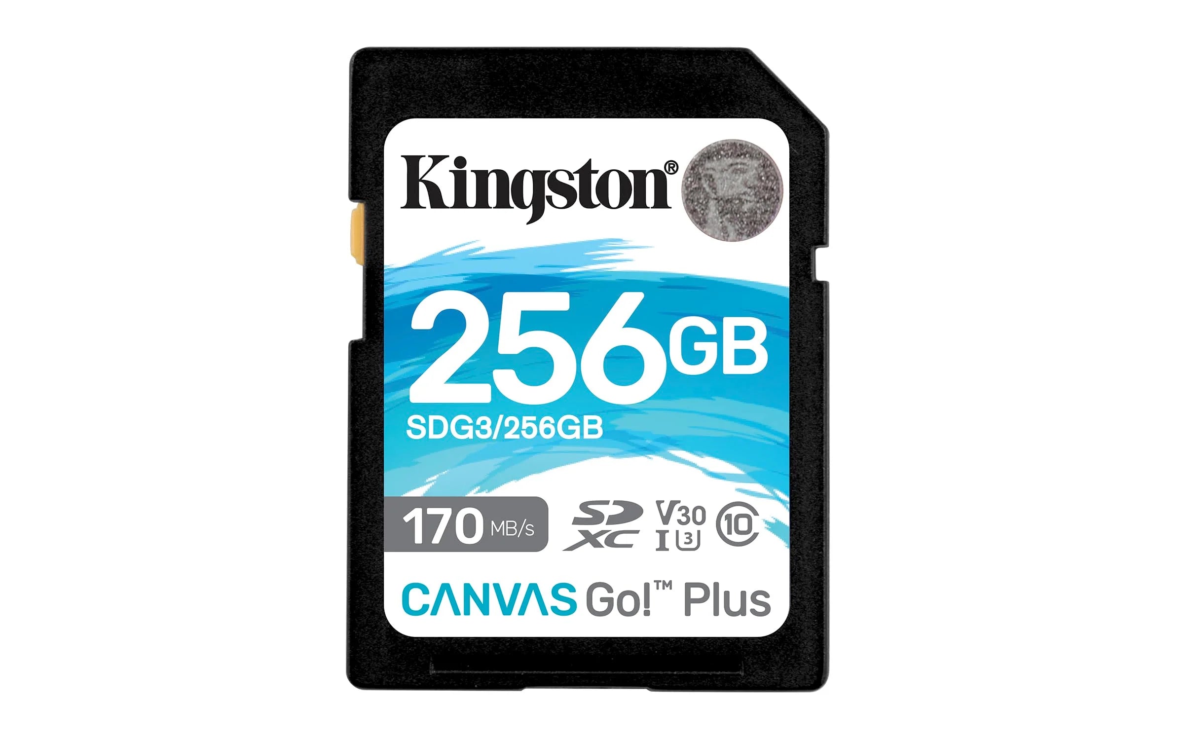 MEMORIA SD 256 GB KINGSTON CANVAS GO PLUS 4K A2 U3 V30 200 MB
