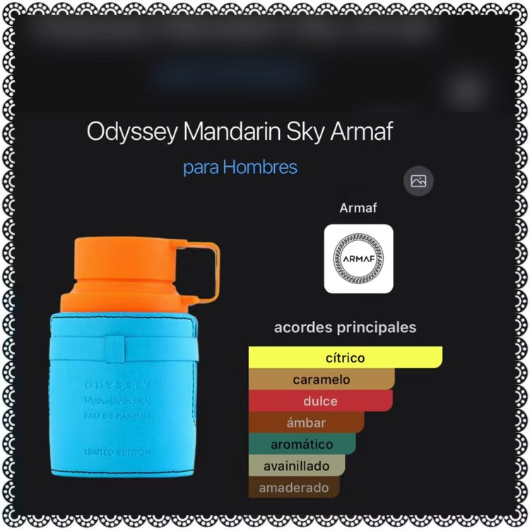 ARMAF MANDARÍN SKY EDP 100ML