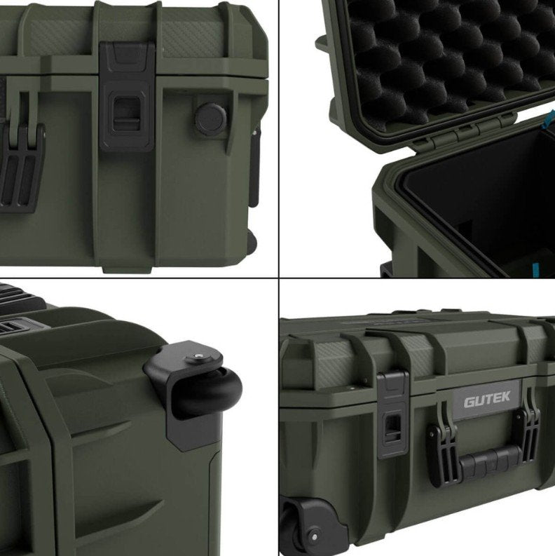 Gutek T-300 Maleta Rígida Hard Case Tortoise