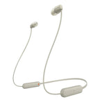 AUDÍFONOS INALÁMBRICOS SONY CREMA - WI-C100/CZ UC