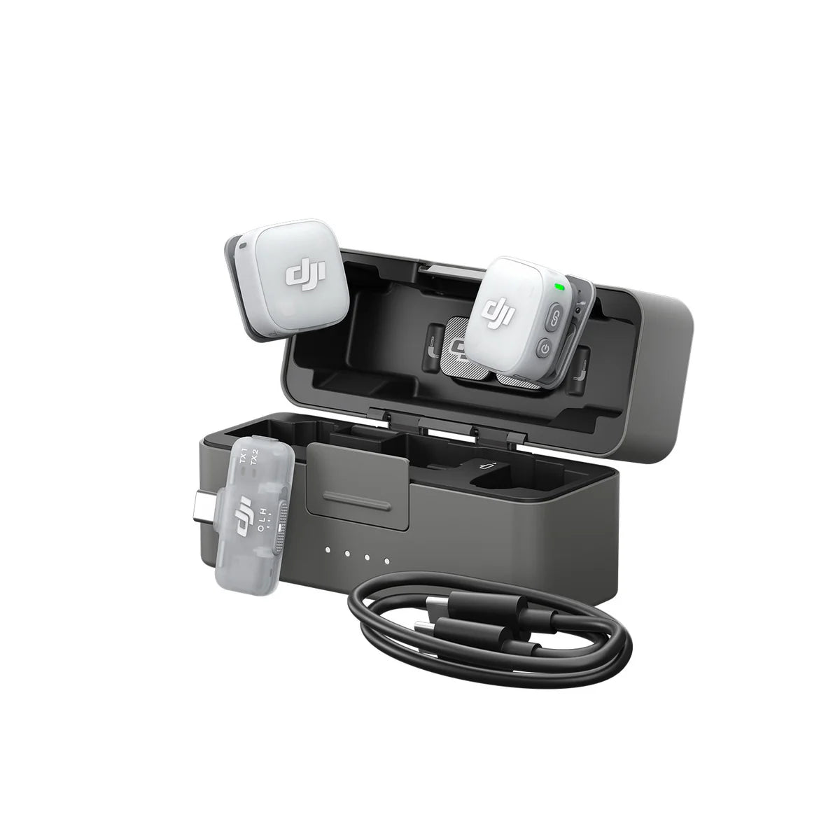 Microfono Dji Mic Mini 2 (2tx+ 1 Mobile Rx + Charging Case)