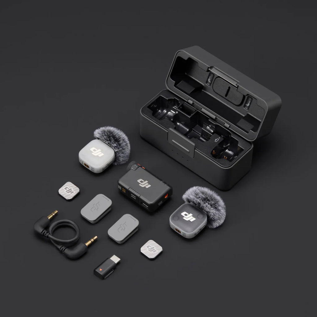 Microfono Dji Mic Mini 2 (2tx+ 1rx + Charging Case)