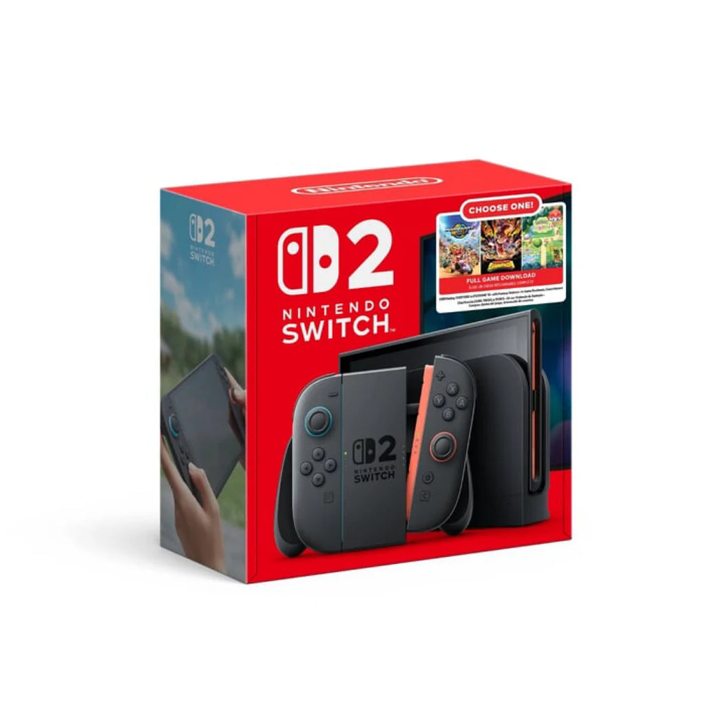 Consola Nintendo switch 2 + Código Digital incluido (selección 1 de 3 juegos)