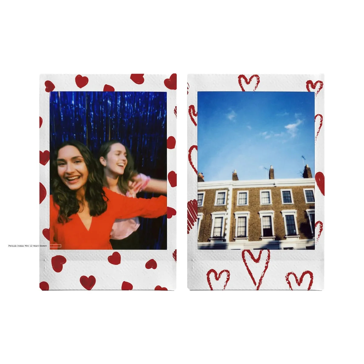 Pelicula Instax Mini Heart Sketch