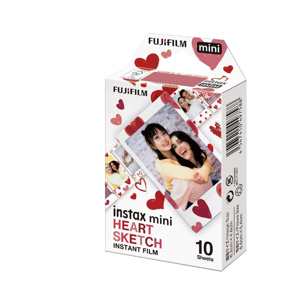 Pelicula Instax Mini Heart Sketch