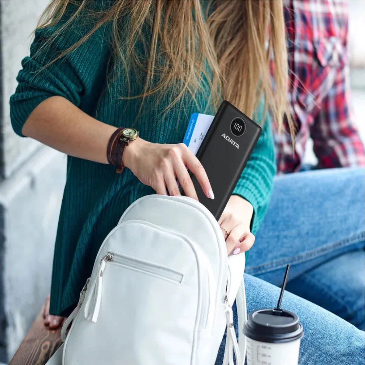 Power Bank ADATA 20.000 MAH Negro