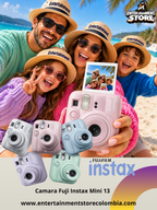 Cámara Fujifilm instax mini 13 Azul