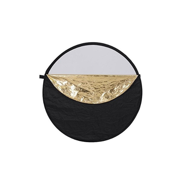 Reflector Difusor 110cm 5 en 1 para Video y Fotografia