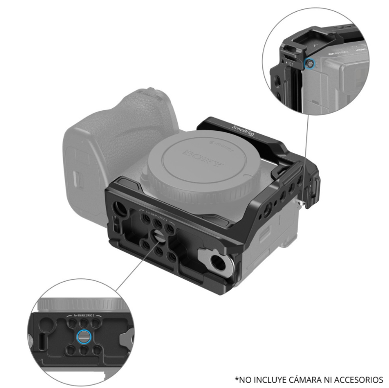 Media Jaula Smallrig Para Sony Alpha 6700 / 6600 / 6500 / 6400 4337