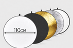 Reflector Difusor 110cm 5 en 1 para Video y Fotografia