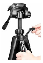 WT‑3560 TRÍPODE 1.5 M CON SOPORTE PARA CELULAR