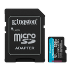 MEMORIA MICRO SD 256GB KINGSTON CANVAS GO PLUS 4K A2 U3 V30 200 MB