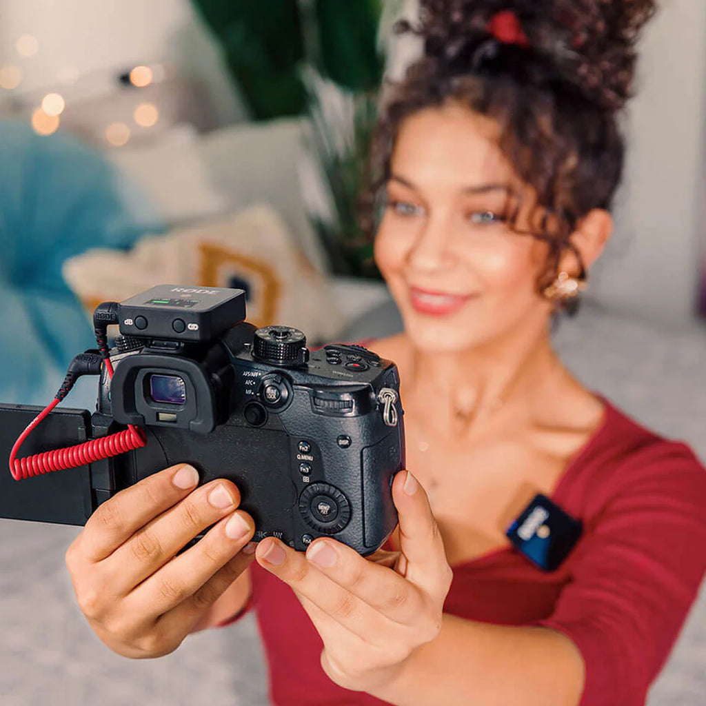Micrófono Inalámbrico RØDE Wireless GO III Dual Negro para Cámara y Celular