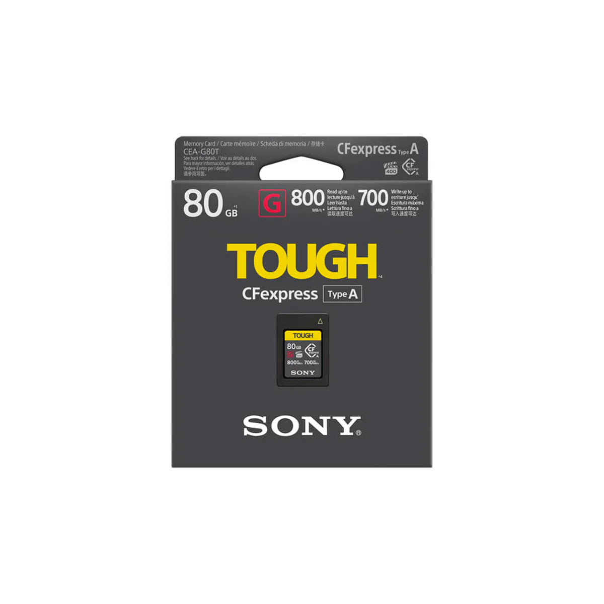 MEMORIA SONY 80 GB CFEXPRESS TIPO A
