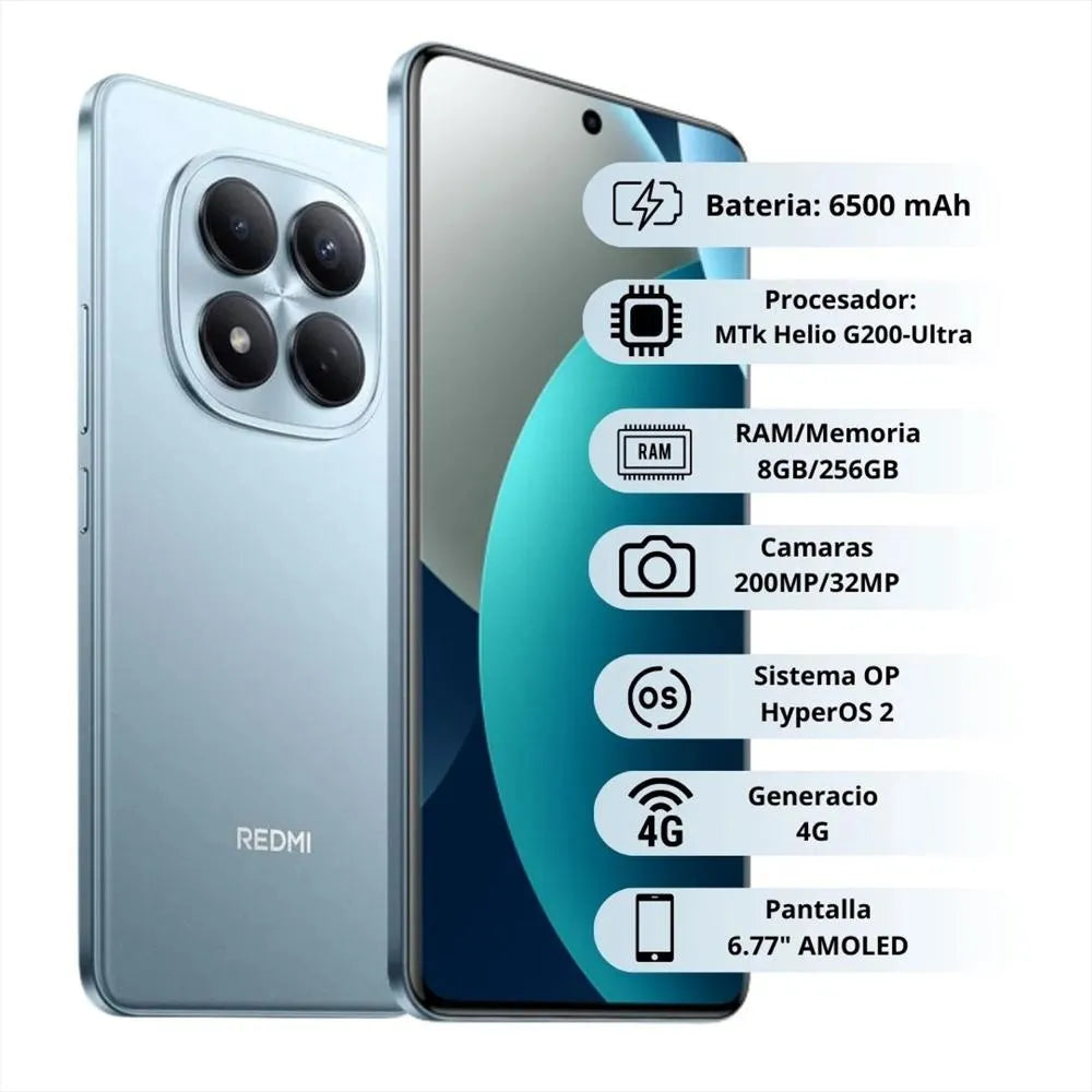 CELULAR XIAOMI REDMI NOTE 15 PRO / 8GB - 256GB AZUL