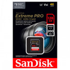 Memoria 128GB SanDisk Extreme PRO UHS-I SDXC 200mb/s