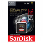 Memoria 256GB SanDisk Extreme PRO UHS-I SDXC 200mb/s