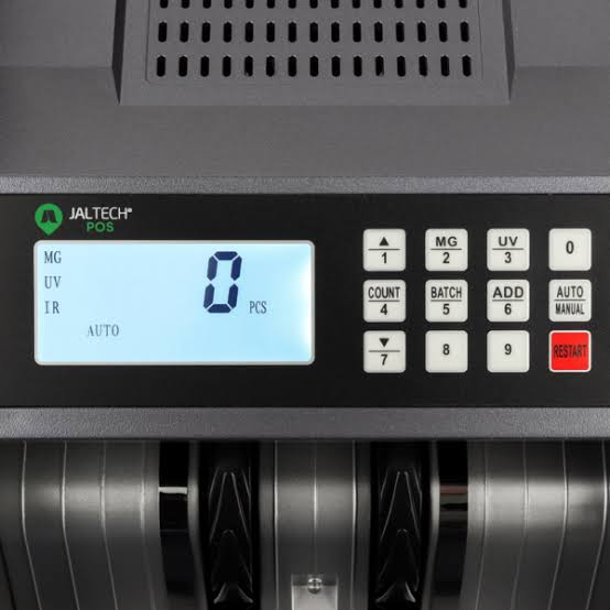 Contador de Billetes Jaltech POS UV + MG | Detector de Billetes