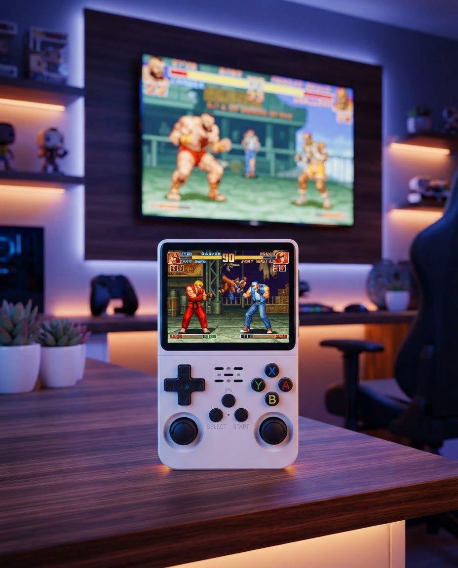 Consola Portátil Retro R36S con Pantalla IPS de 3,5″