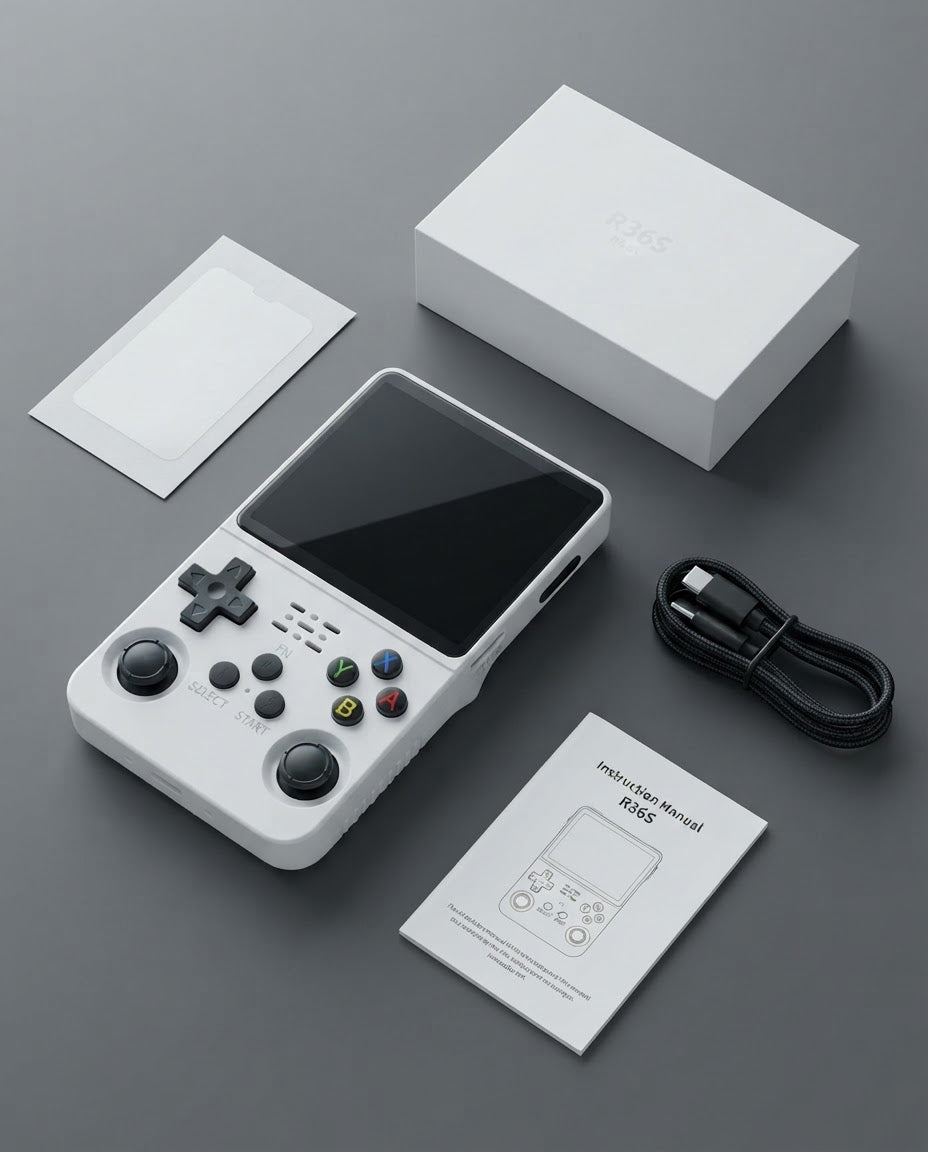 Consola Portátil Retro R36S con Pantalla IPS de 3,5″