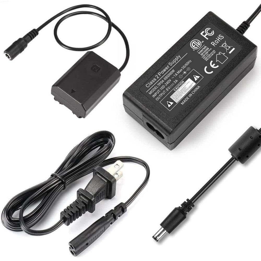 Adaptador de corriente para cámaras SONY - Batería Dummy NP-FZ100
