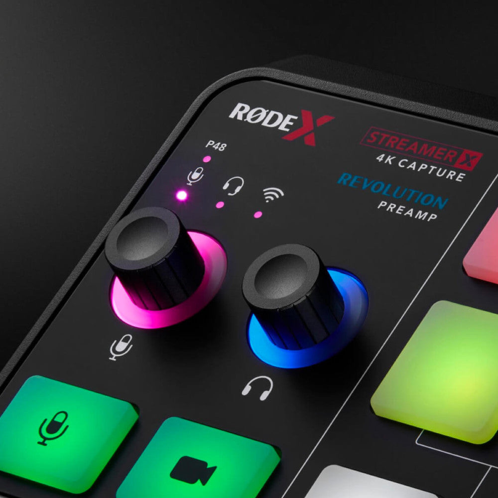 RØDE Streamer X Interfaz de Audio y Video para Streaming Profesional