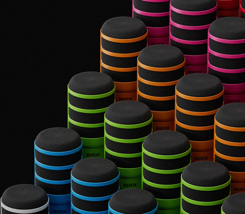 Filtro Antipop RØDE WS14 para PodMic – Espuma Profesional para Micrófono