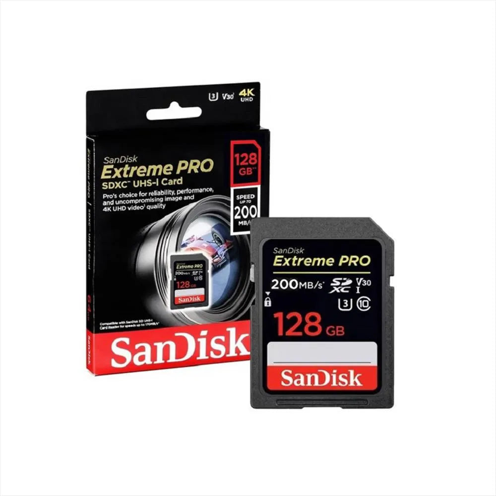 Memoria 128GB SanDisk Extreme PRO UHS-I SDXC 200mb/s